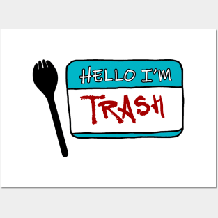 Forky "I'm Trash" Posters and Art